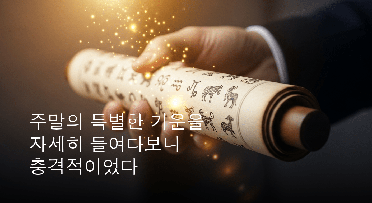 특별한 기운이 감돌았던 주말, 6월 6일 띠별 운세 분석