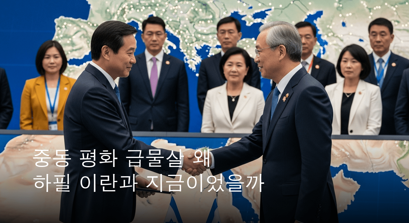 중동 평화, 예상 밖 급물살: 이란과의 극적 합의, 이번 주말 성사되나
