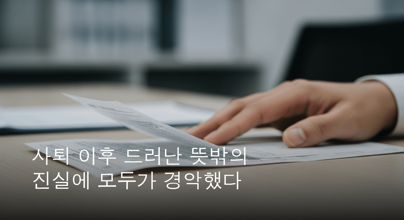 선거관리 불신 촉발 투표용지 사태, 위원장 사퇴로 새 국면 맞았다