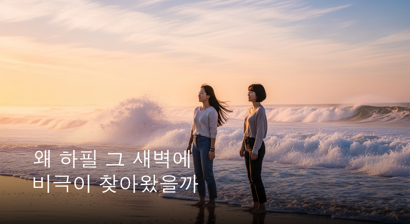 강릉 해변, 파도에 휩쓸린 두 여성의 새벽: 아름다운 순간이 비극으로