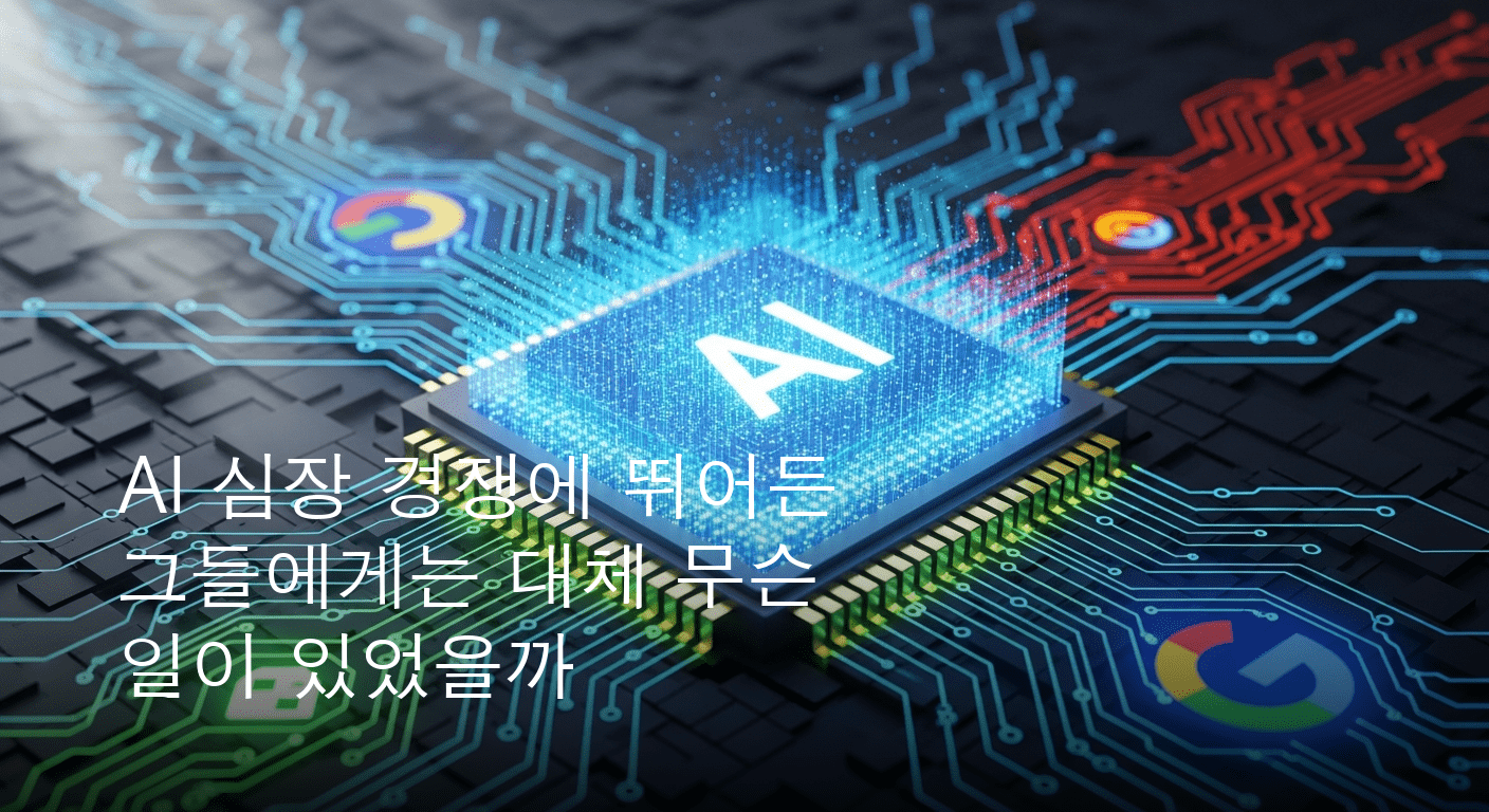 AI 시대의 심장 경쟁, 삼성 구글의 최첨단 칩 생산 전면에 나서다