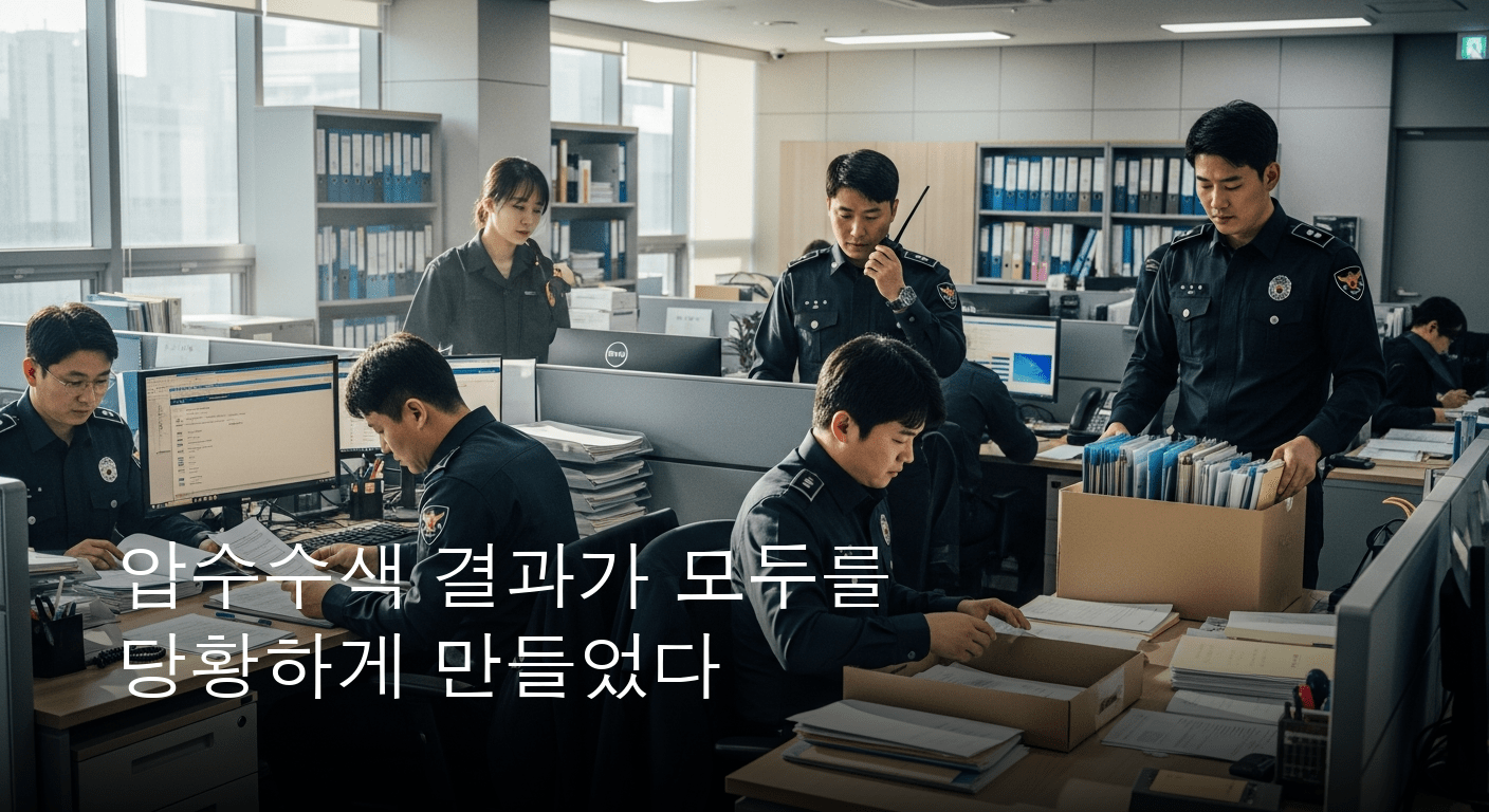 선거 공정성 위협 의혹 경남도청, 경찰 압수수색으로 진실 규명 급물살