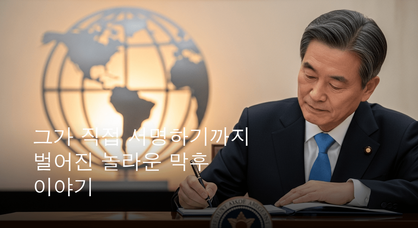 이란과의 종전 합의 임박 미국 대통령 주말 또는 내주 초 서명 가능성 시사했다