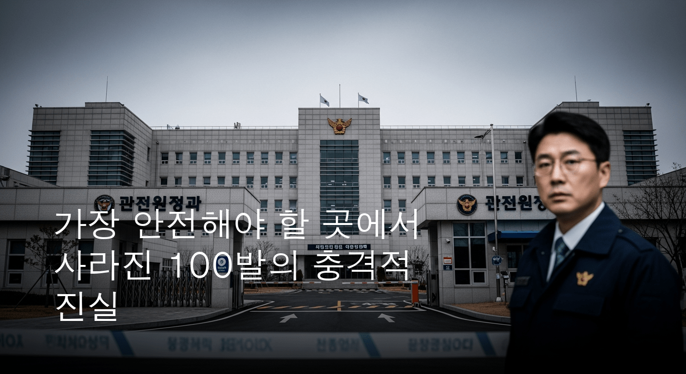 대전교도소 실탄 100발 행방 묘연 미스터리 심화 당국 긴급 조사 착수