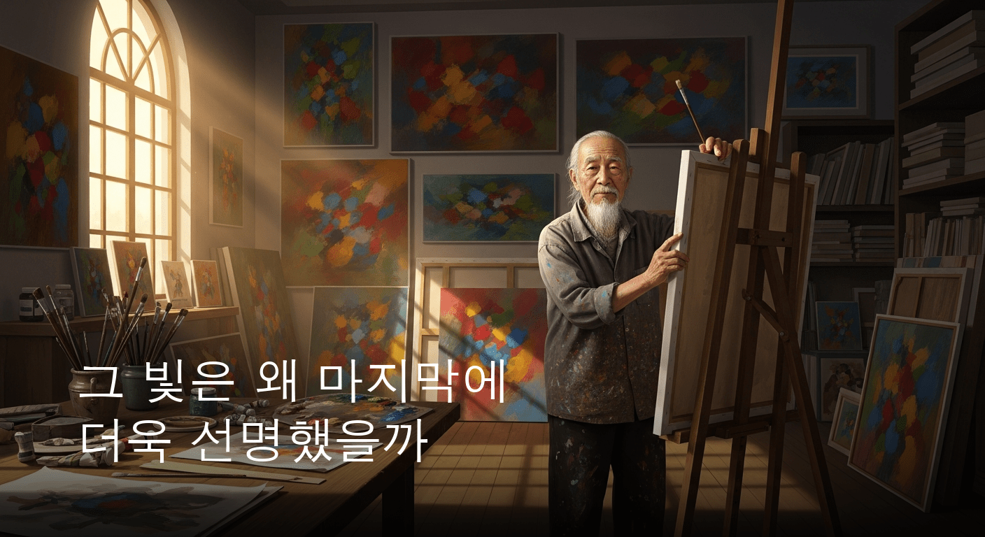 예술의 빛을 영원히 밝힌 거장의 마지막 여정
