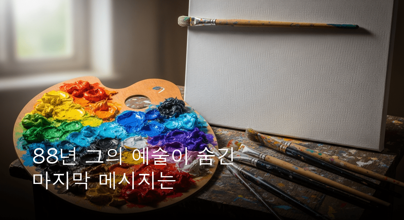 현대미술의 거성 데이비드 호크니, 88세 일기로 영원한 안식에 들다
