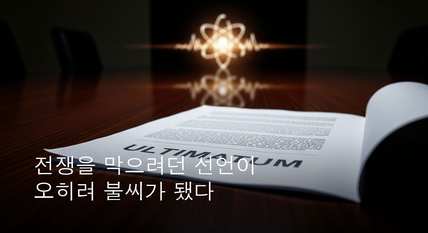 트럼프, 이란 핵 합의에 최후통첩: 