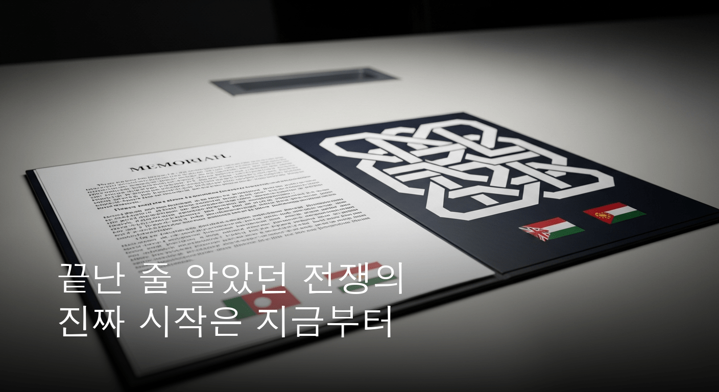 미국 정부, 이란과의 전격적인 종전 양해각서 공개 미래 협상 난항 예고했다
