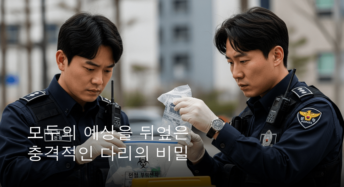인천을 뒤흔든 '사람 다리' 발견 미스터리, 경찰 의료 폐기물 가능성 심층 수사 착수