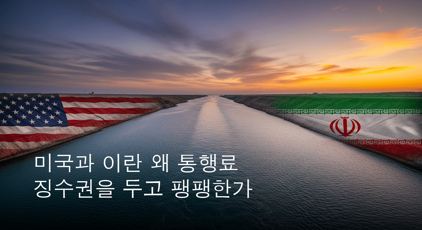 호르무즈 해협 통행료 징수권을 둘러싼 미묘한 신경전, 미국과 이란의 상반된 주장