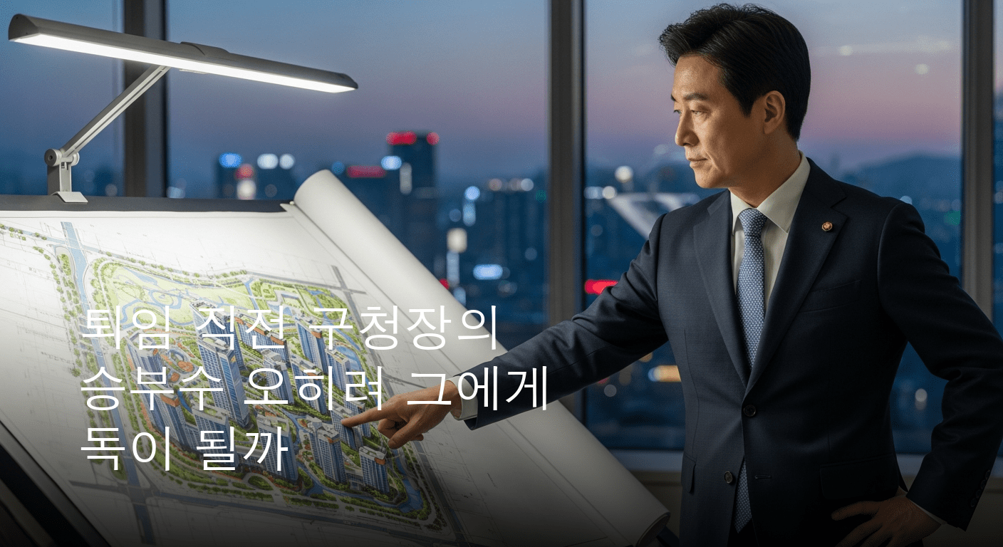 퇴임 임박 종로구청장, 세운4구역 재개발 인가 강행… 새 구청장과 정면 충돌 예고