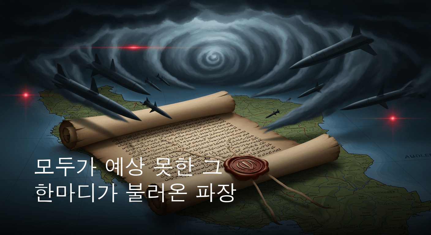 트럼프, 이란 합의 최종안 경고하며 '공습 재개' 엄포 놓았다.