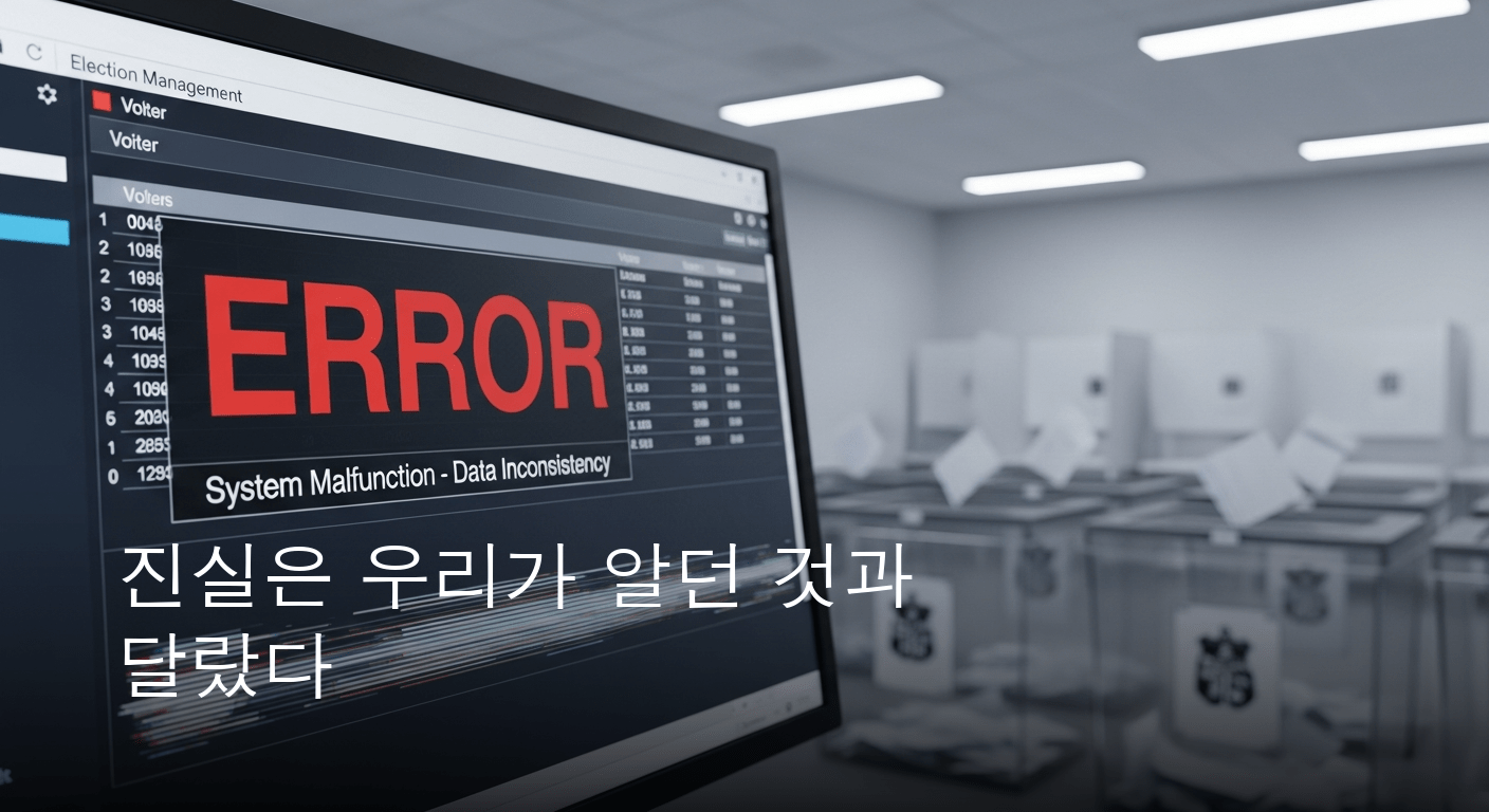 선거 관리 시스템의 치명적 결함, 투표용지 부족 사태의 진실은?