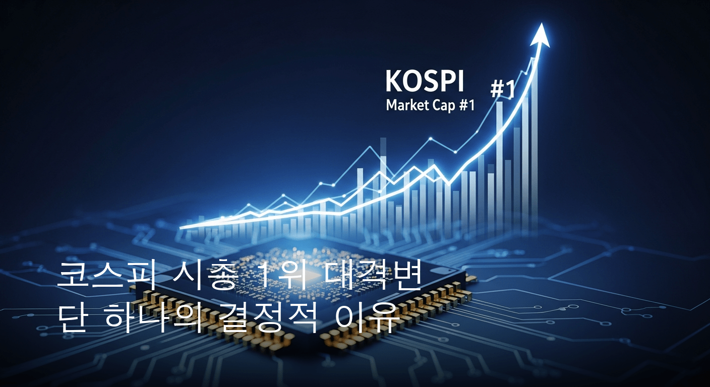 반도체 지형 변화의 서막 SK하이닉스, 코스피 시가총액 1위 대격변