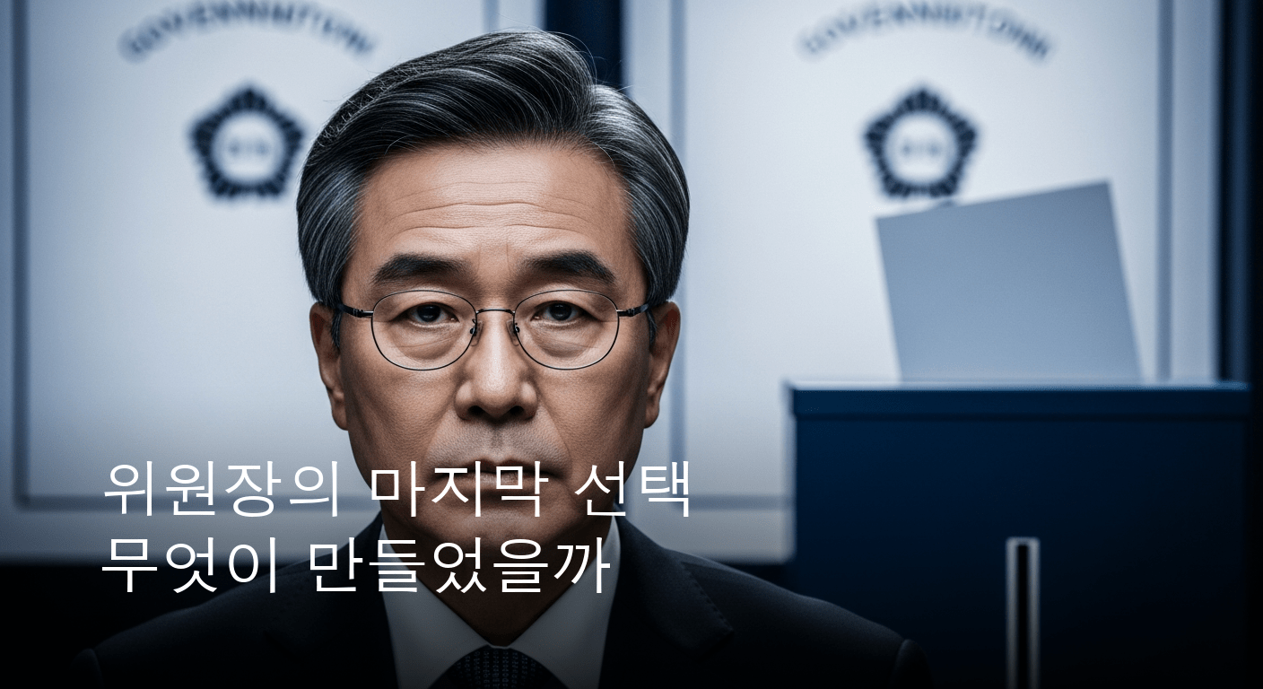 중대한 투표 관리 문제 발생, 선관위원장 결국 사의 표명했다