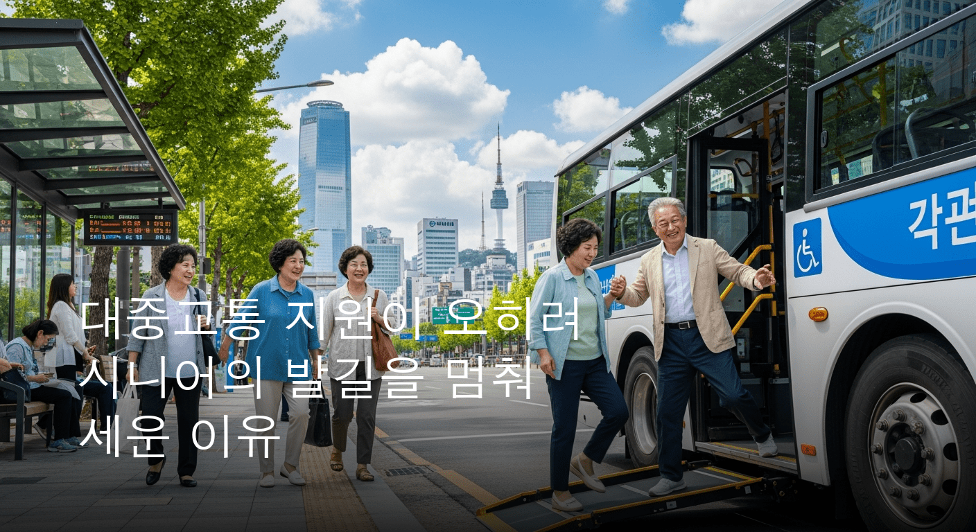서울시, 시니어 대중교통 새 시대 예고 버스 지원 확대로 활기찬 노년 도모