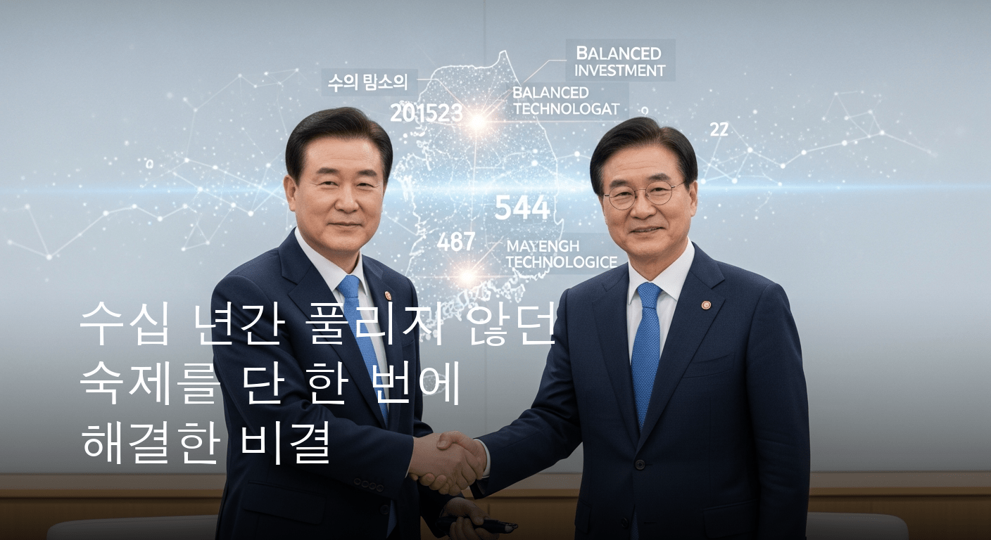 대통령과 삼성전자 회장 지방 투자 협력으로 국가 균형 발전 추진한다