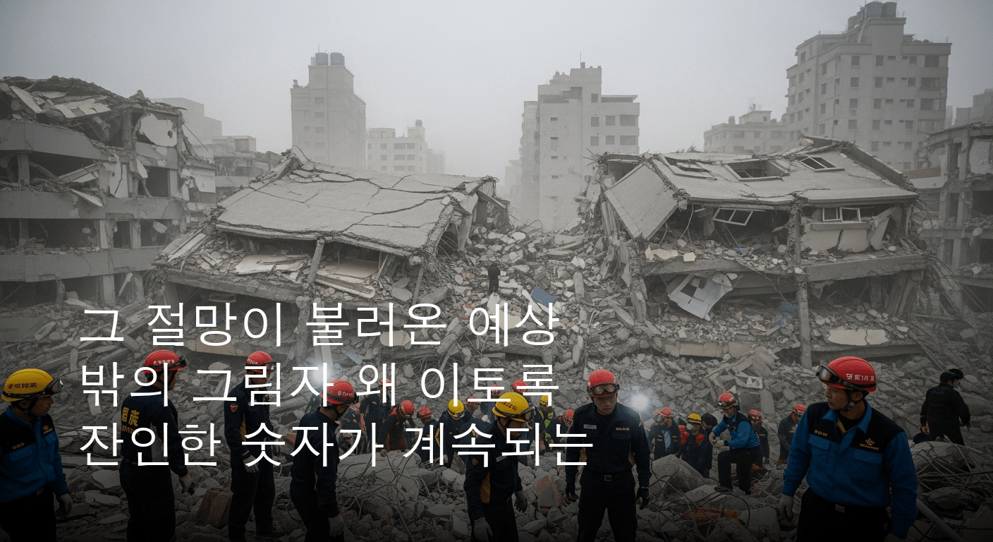 베네수엘라를 강타한 대지진, 절망 속 구조작업...사망자 589명으로 급증