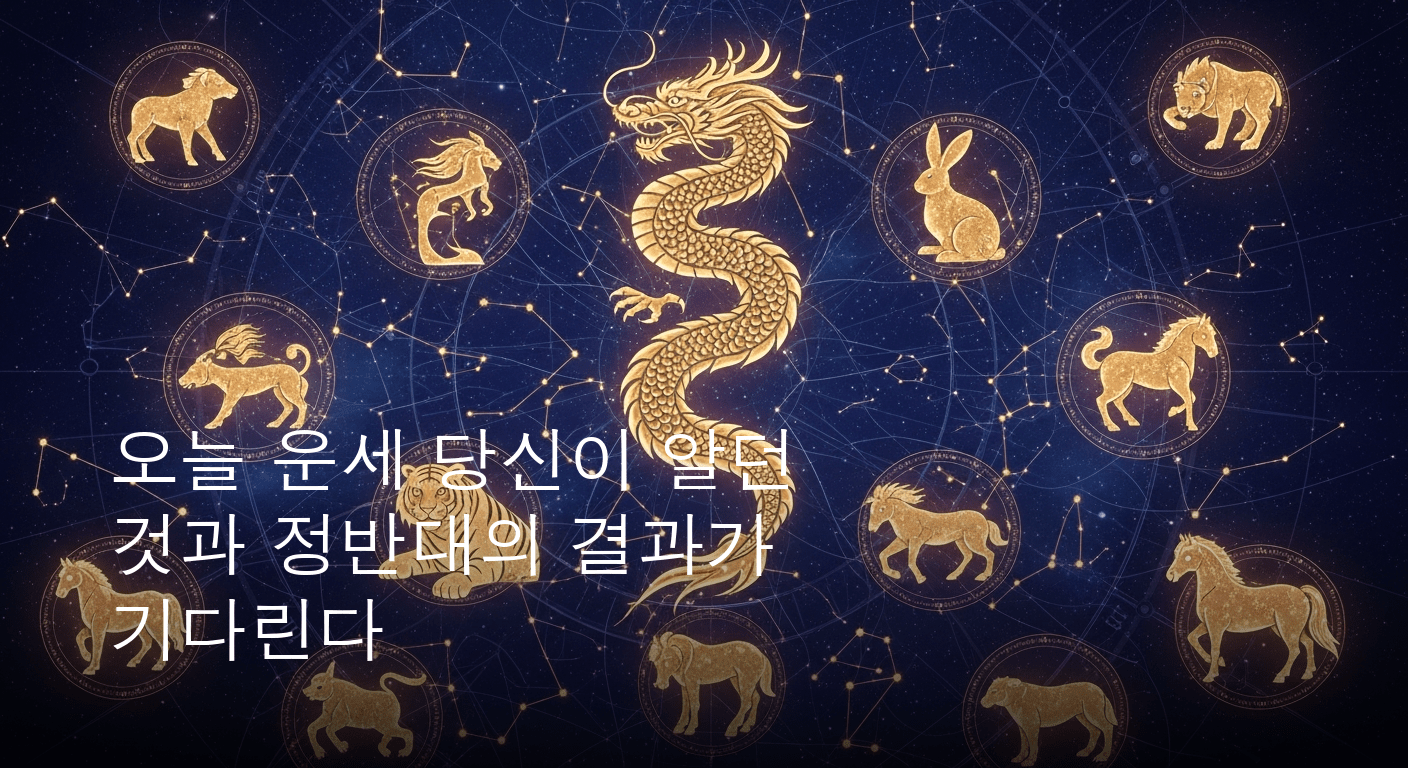 2026년 6월 25일, 운명의 별들이 속삭이는 오늘 띠별 운세 심층 분석