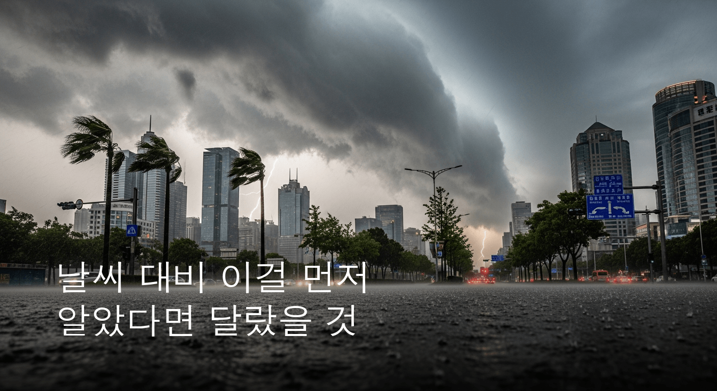전국을 강타할 변덕스러운 날씨. 돌풍과 우박 동반한 소나기에 철저한 대비가 요구됐다.