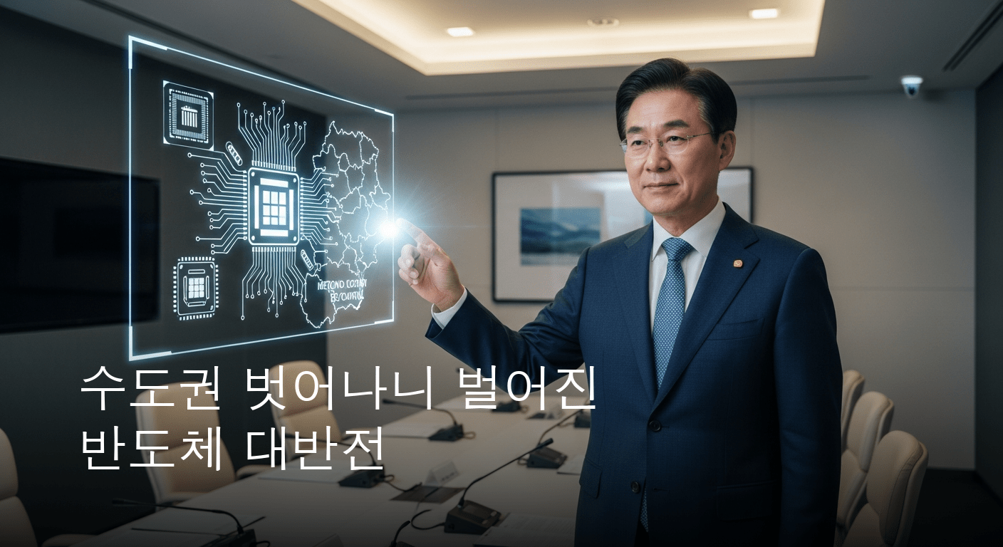 김용범 정책실장, 수도권 밖 반도체 클러스터 강력한 국가 전략 천명