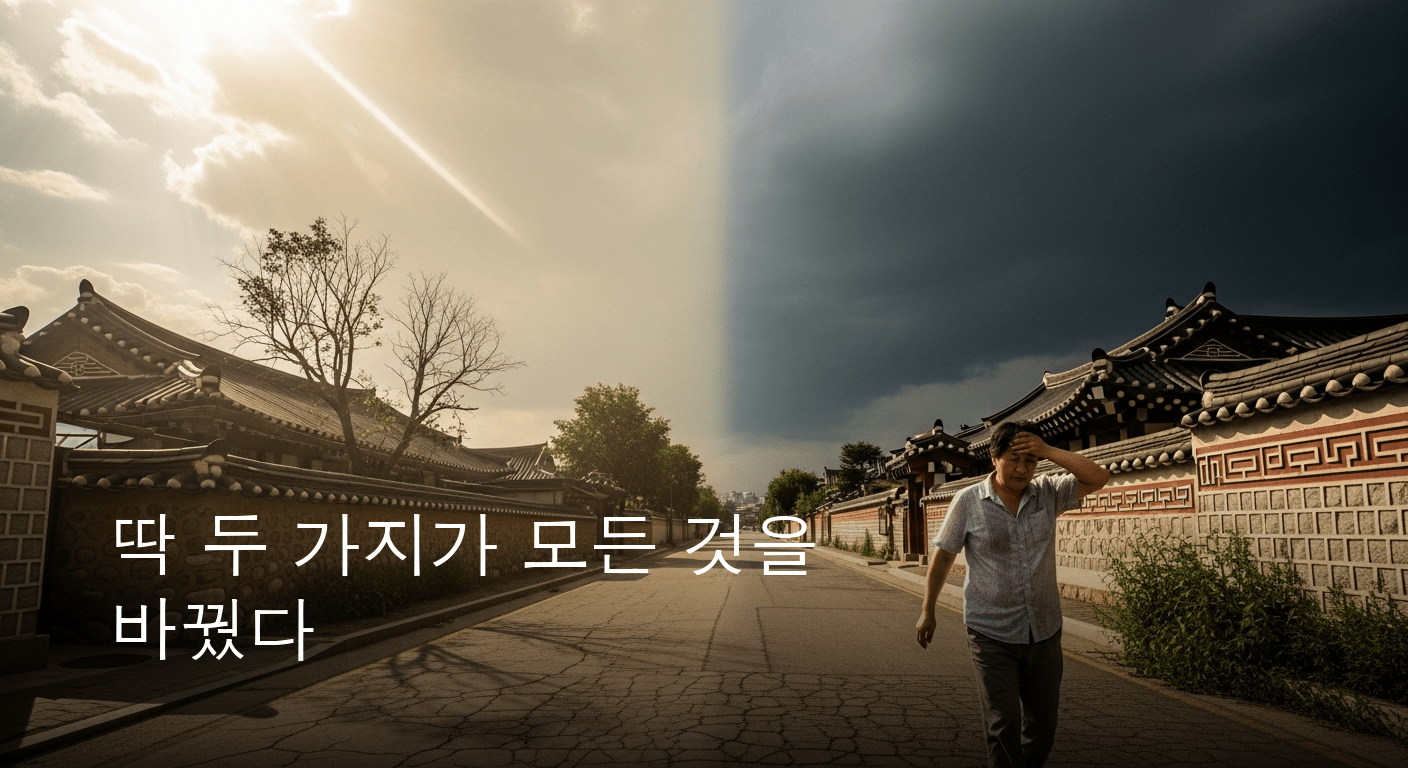 대한민국, 지각 장마와 폭염의 이중고 속으로 진입했다