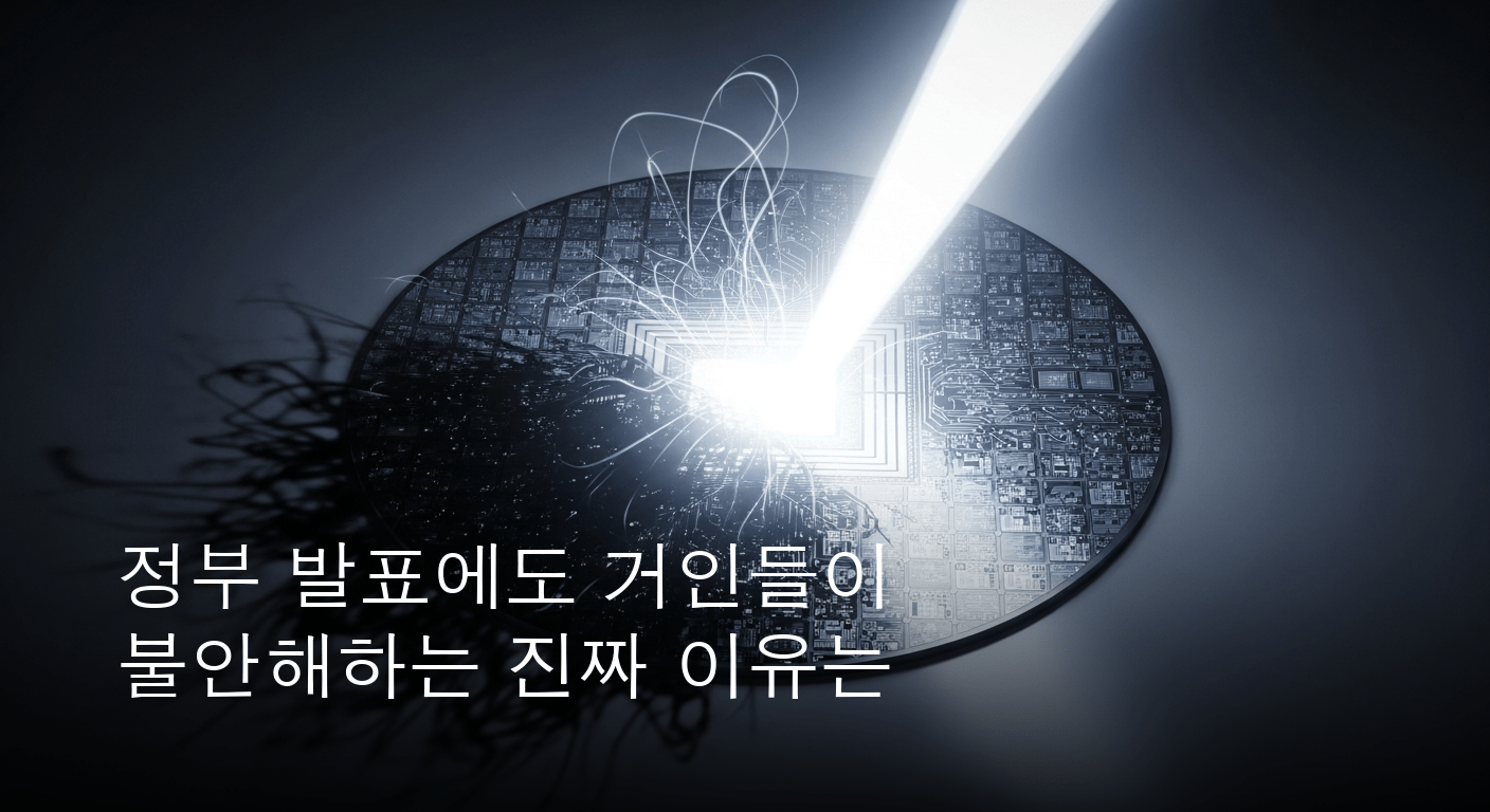 반도체 거인들의 발목 잡는 '성과급 백지화설', 정부가 