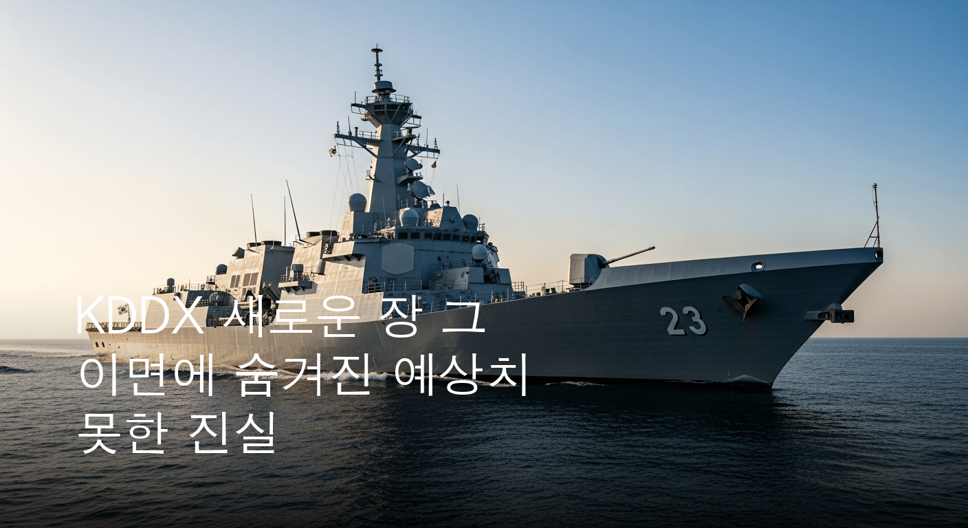 대한민국 해군 미래 핵심 전력, KDDX 사업의 새로운 장이 열렸다