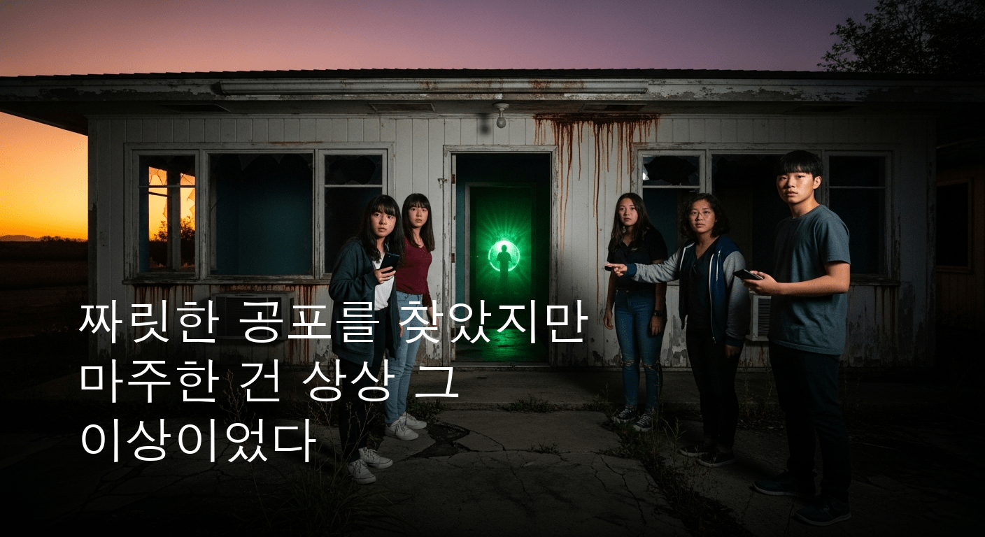 아산 폐모텔서 의문의 사망 사고 발생, 공포 체험 나선 청소년들이 목격했다