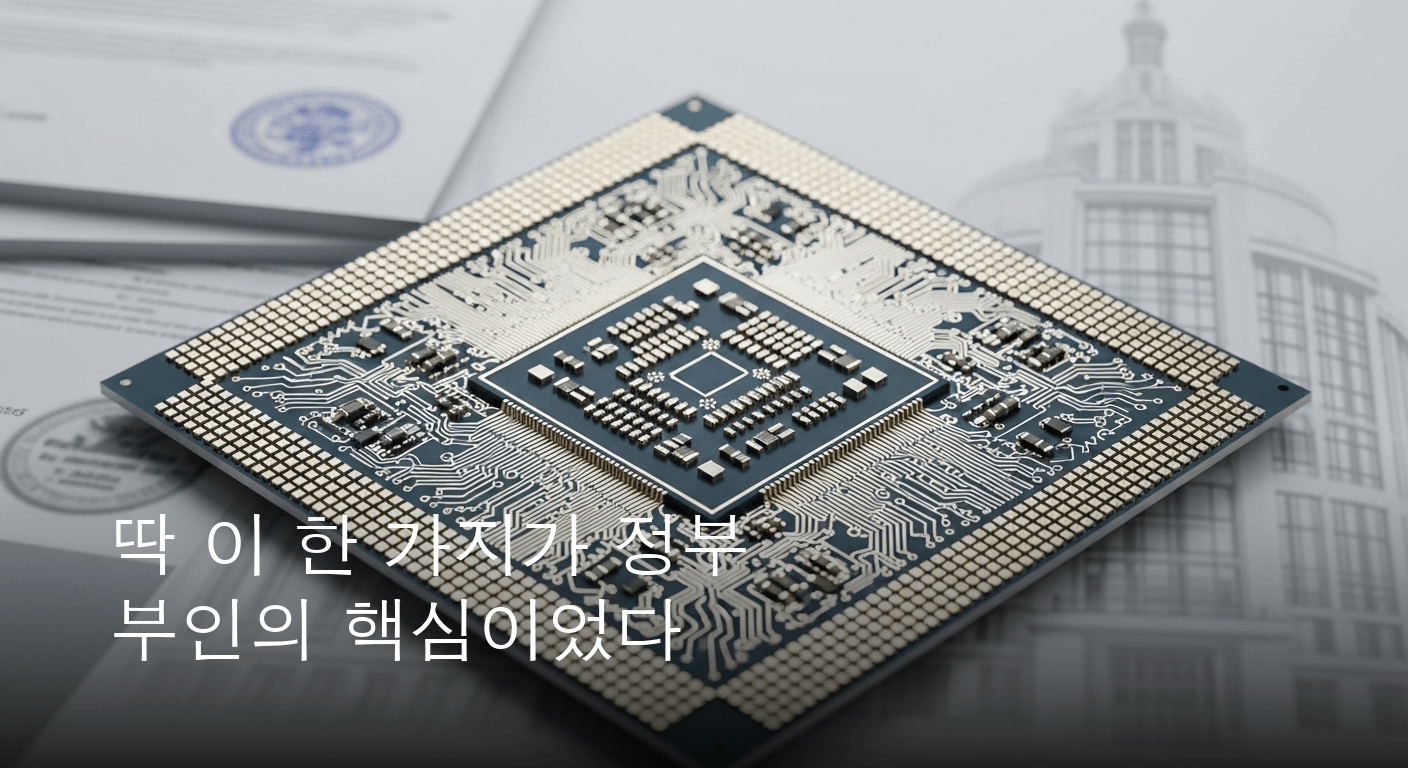 정부, 반도체 기업 성과급 백지화 공문설에 강력한 부인 표명