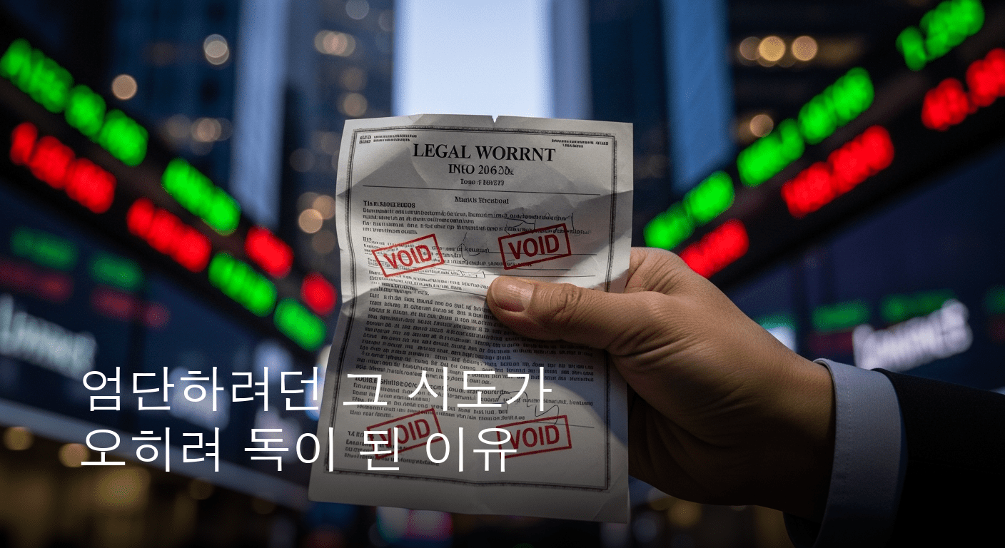 주가 조작 엄단 첫 시도 좌초 법원 관련자 구속 영장 전원 기각
