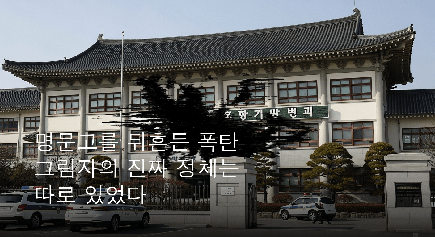 광주 명문고에 드리운 폭탄 그림자, 온라인 협박에 긴급 출동