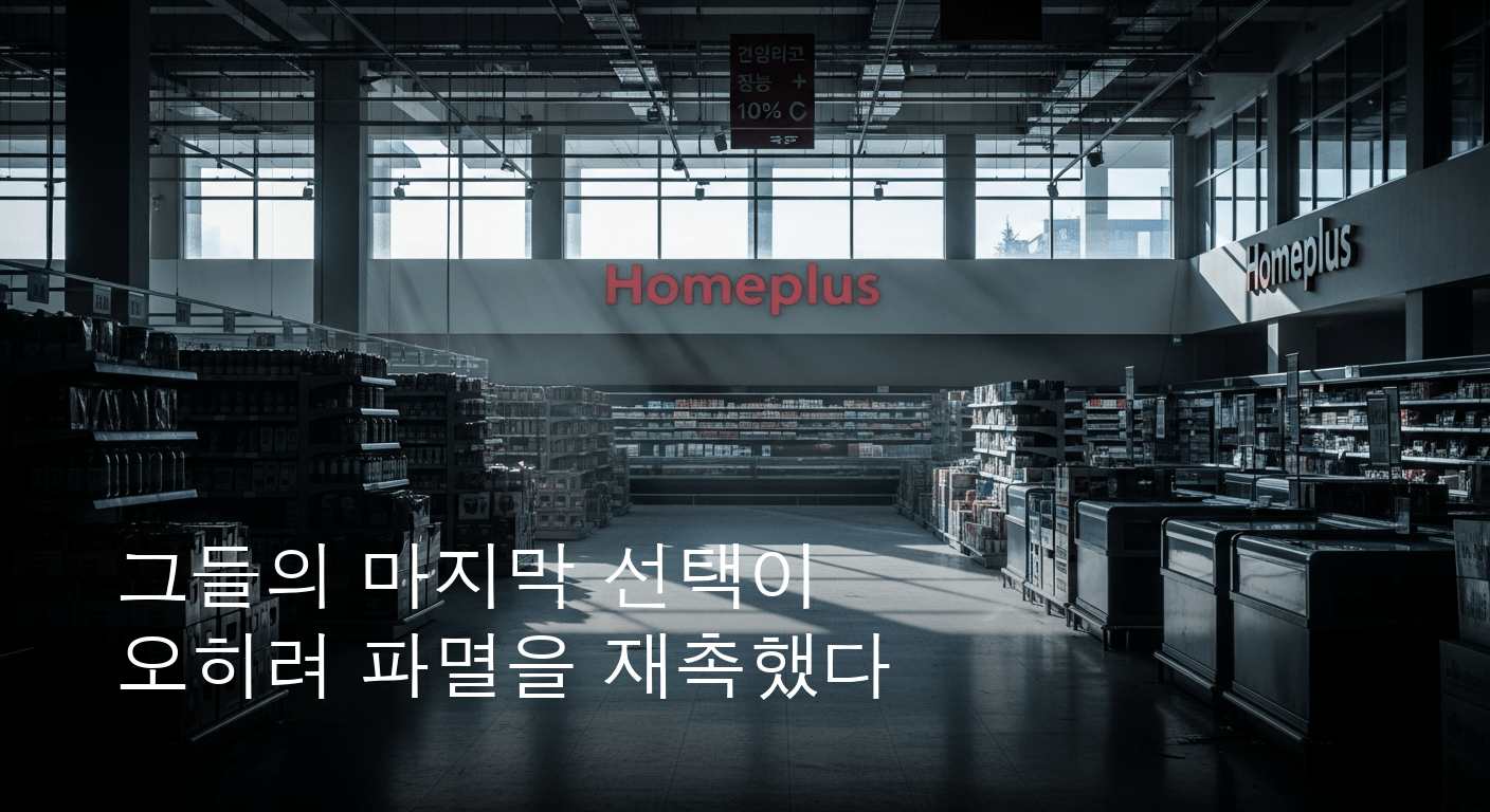 대형마트 홈플러스, 끝내 회생절차 폐지 결정으로 파산 수순 밟게 됐다