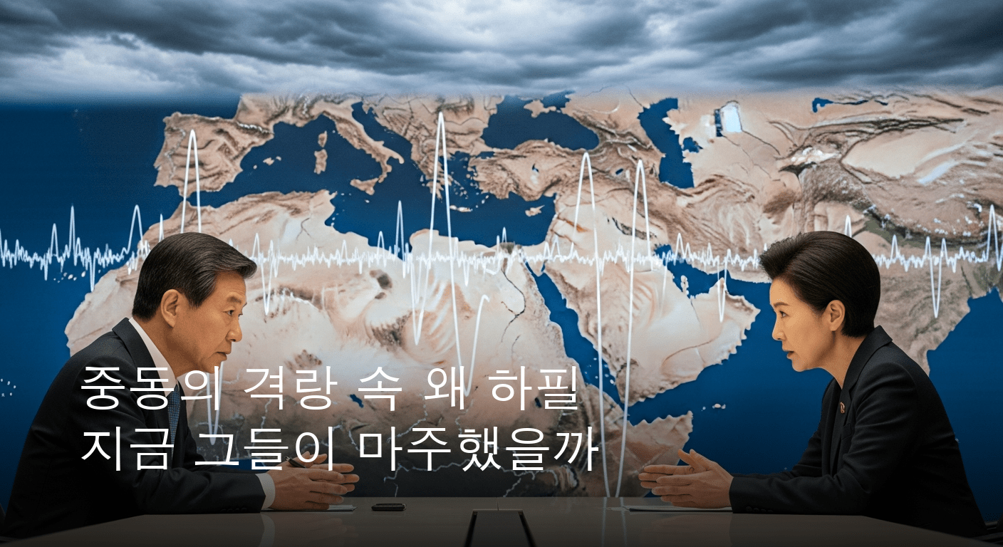 흔들리는 동맹, 중동의 격랑 속 정상회담 성사