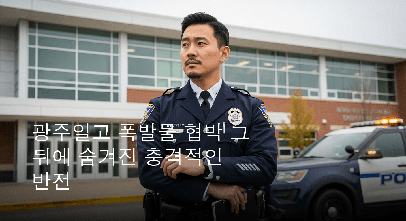 광주일고 폭발물 협박 사건 일파만파, 경찰 엄중 수사 착수