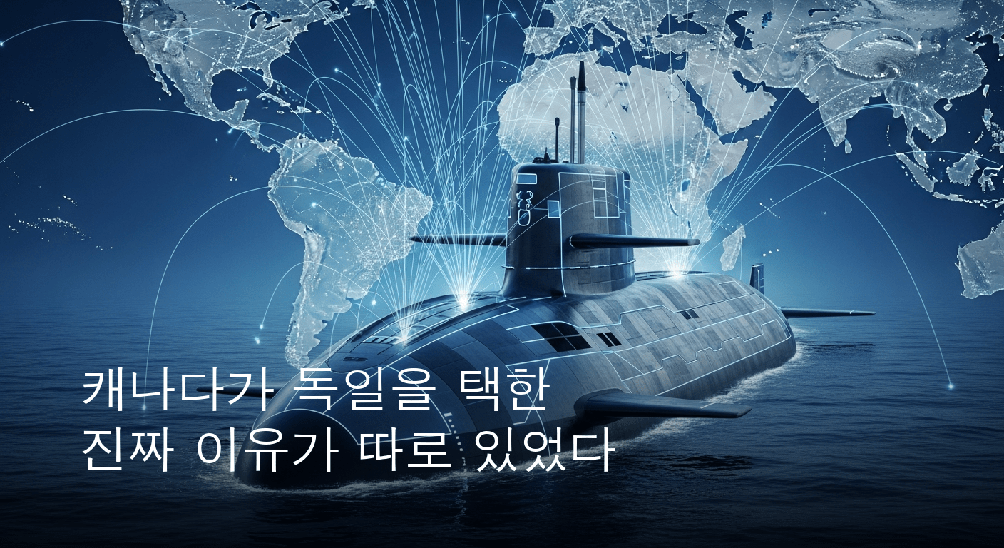 캐나다 해군 잠수함 사업 독일 TKMS 우선협상자로 지목 국제적 이목 집중