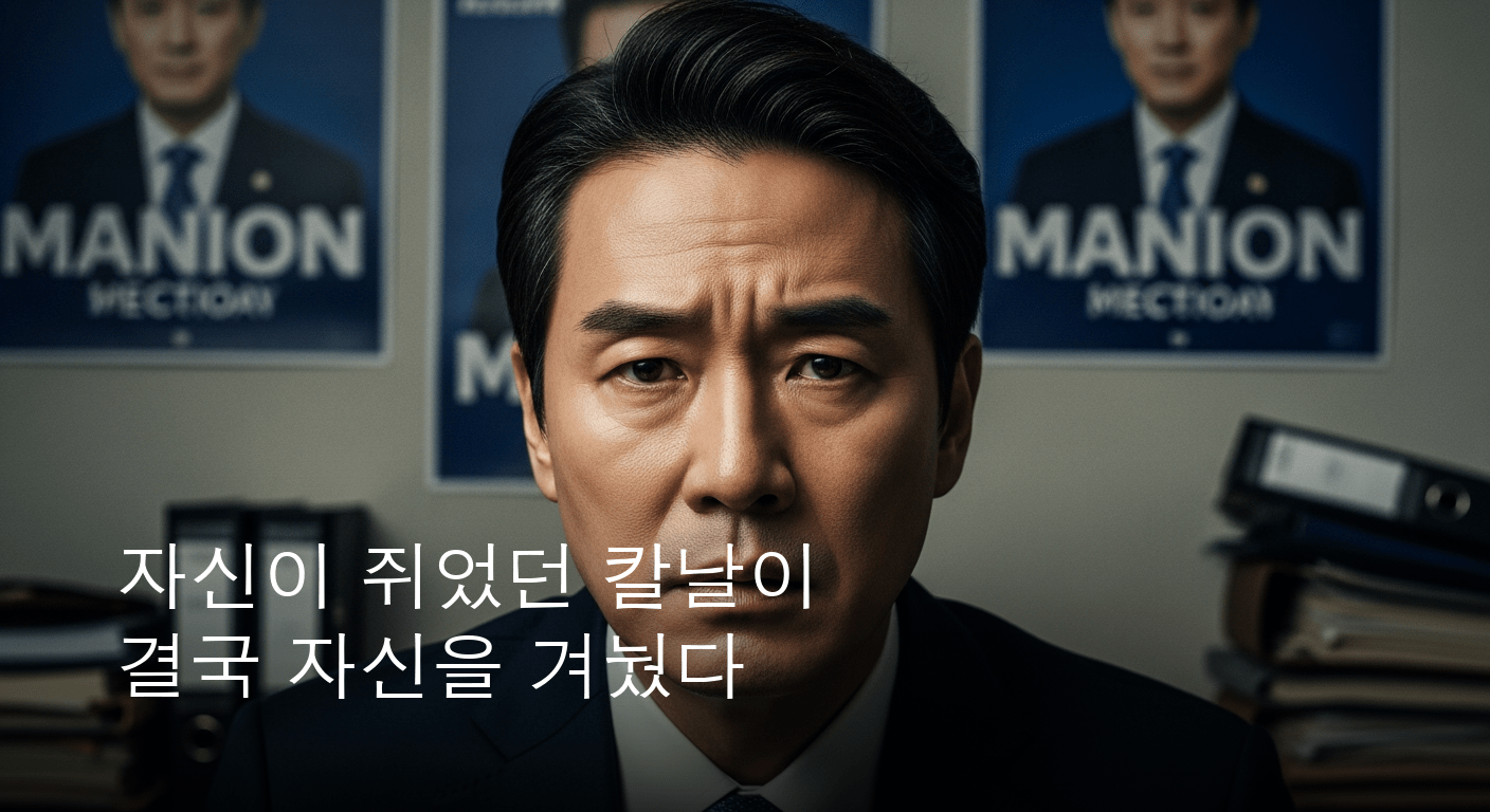 선거를 뒤흔든 '자작극' 의혹, 전직 시장 후보 구속 갈림길에 서다