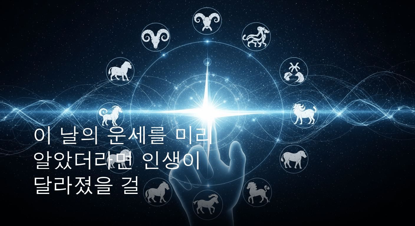 2026년 7월 6일 운명의 흐름을 읽다 오늘의 띠별 운세 대탐구