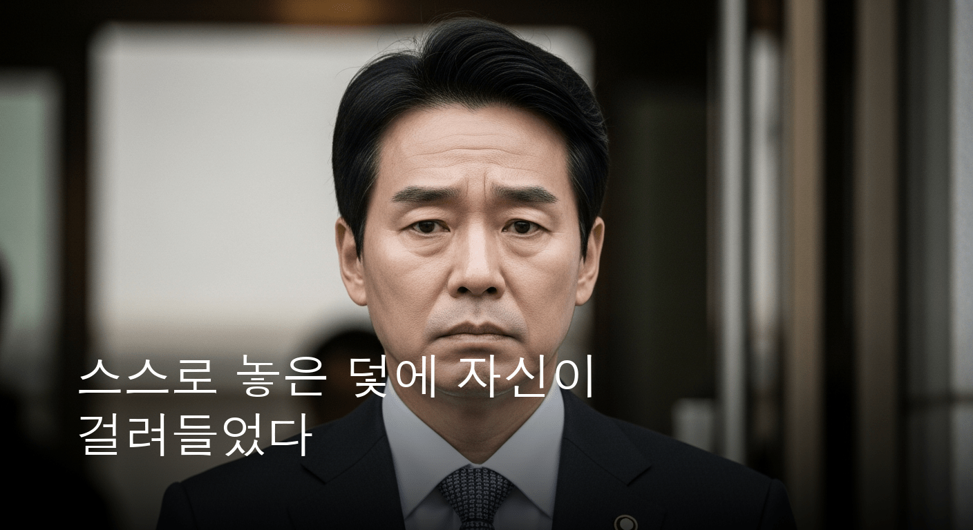 충격적인 진실 드러나다 전 부산시장 후보 자작극 의혹으로 구속기로