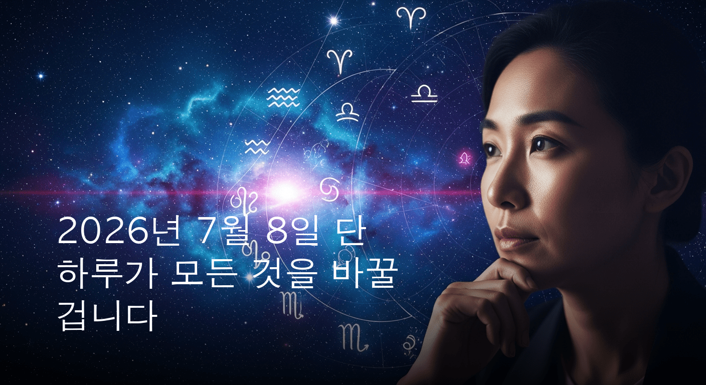 2026년 7월 8일, 별들이 속삭이는 당신의 운명은? 띠별 운세 심층 분석!
