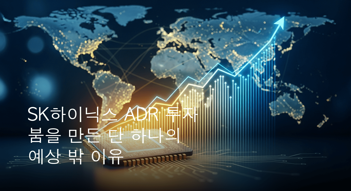 글로벌 투자 시장의 새로운 파도. SK하이닉스 ADR, 왜 뜨거운 감자인가.