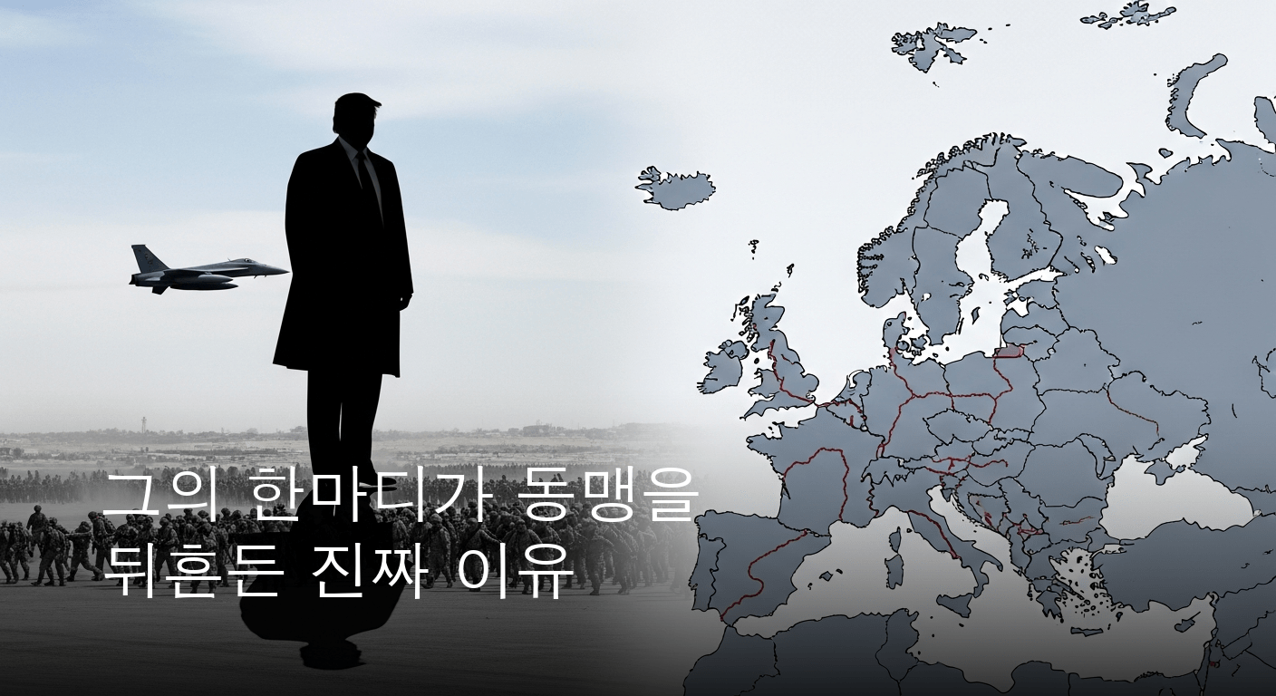 유럽 동맹국에 경고장? 트럼프 대통령, 미군 3분의 1 감축 충격 구상 드러났다