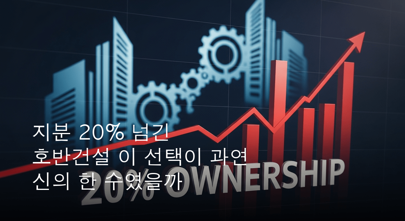 호반건설, 한진칼 지분 20% 돌파…경영권 경쟁 초박빙 예고했다