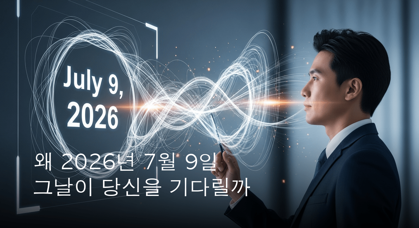 2026년 7월 9일, 운명의 흐름을 읽고 현명하게 대처하라