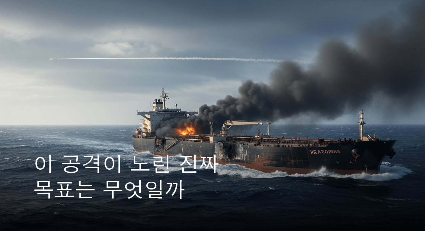 호르무즈 해협 미사일 공격, 국제 유조선 피격으로 세계 안보 위협 고조
