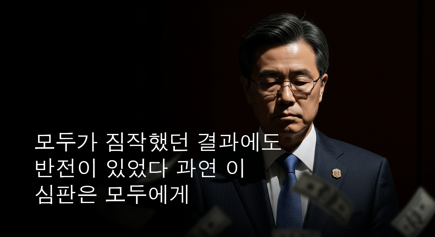 '검은돈' 오명, 권력자의 추락... 정치자금법 위반, 대법원 최종 판단