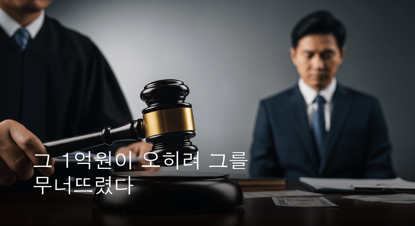 전직 국회의원, 불법 정치자금 1억 수수 혐의 최종 유죄... 의원직까지 잃었다