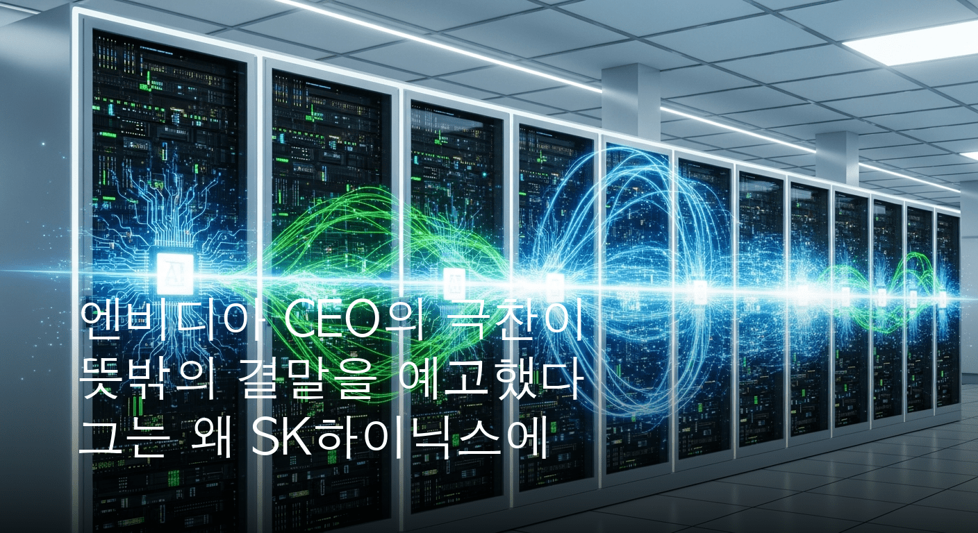 엔비디아 최고경영자, SK하이닉스 성공에 찬사 보내며 AI 미래 조명