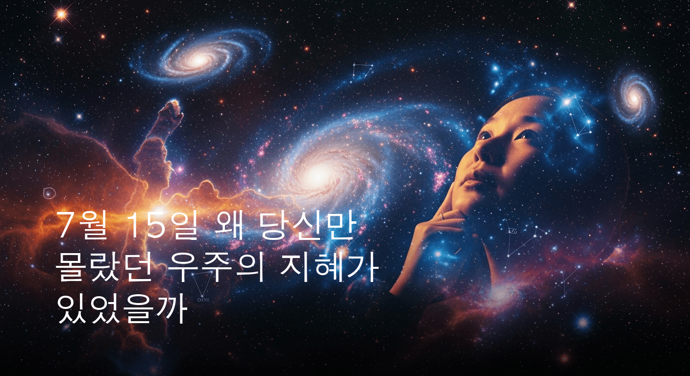 우주의 메시지, 7월 15일 별자리별 지혜와 기회 분석