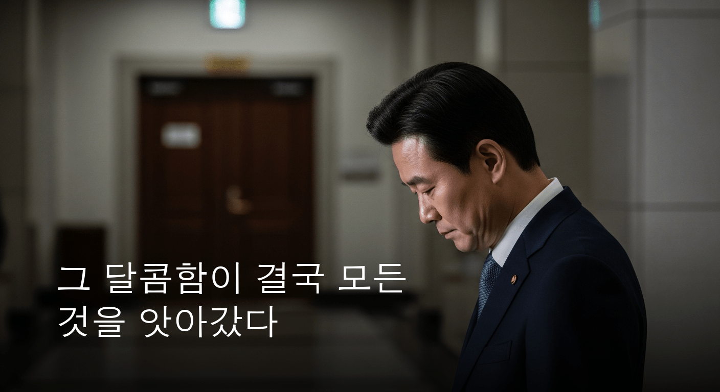불법 정치자금 수수 혐의 최종 확정. 국회의원직 상실의 비극적 결말.